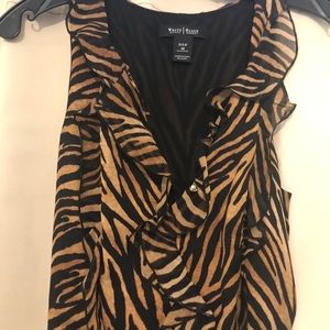 Animal print dress. WHBM